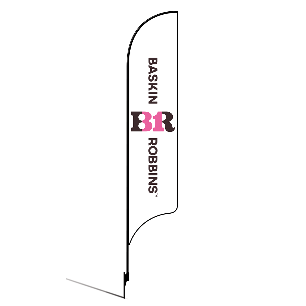 Kit for 15' Baskin Robbins Horizontal Logo AdverSail